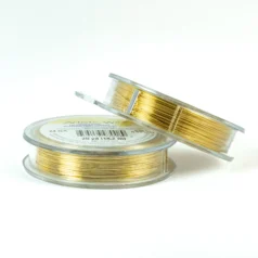 Artistic Wire 24ga. - Tarnish Resistant / Non-Tarnish Brass Base (20 yards/spool)
