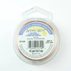 Alternative view of Artistic Wire 24GA Rose Gold 15 YD