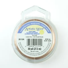 Alternative view of Artistic Wire 26GA Rose Gold 10 YD