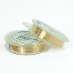Artistic Wire SILVER 28ga. - Gold (40 yards/spool)
