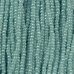Czech Seed Beads, 11/0 - Pearlized Baby Blue (strung)