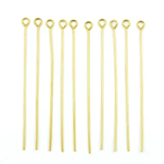 Brass Eye pins 50x0.69mm