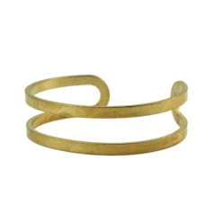 Brass Hammered Bracelet 61.95x16.09x2.06