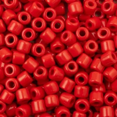 Preciosa  Rola Beads, Opaque Size 7.7mm - Light Red