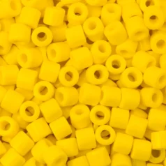 Preciosa  Rola Beads, Opaque Size 7.7mm - Light Yellow (loose)