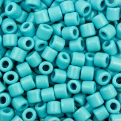 Preciosa  Rola Beads, Opaque Size 7.7mm - Medium Turquoise
