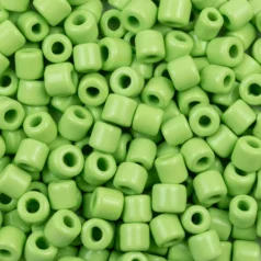 Preciosa  Rola Beads, Opaque Size 7.7mm - Pale Green