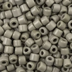 Preciosa  Rola Beads, Opaque Size 7.7mm - Grey