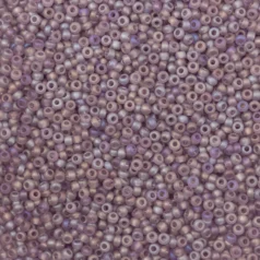 Czech Seed Beads, 10/0 - Transparent Matt Light Amethyst AB (loose)
