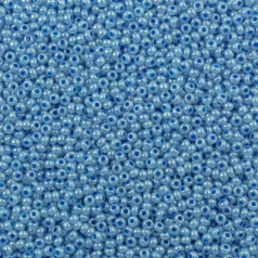 Czech Seed Beads, 10/0 - Pearlized Blue (loose)