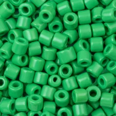 Preciosa  Rola Beads, Opaque Size 7.7mm - Opaque Green
