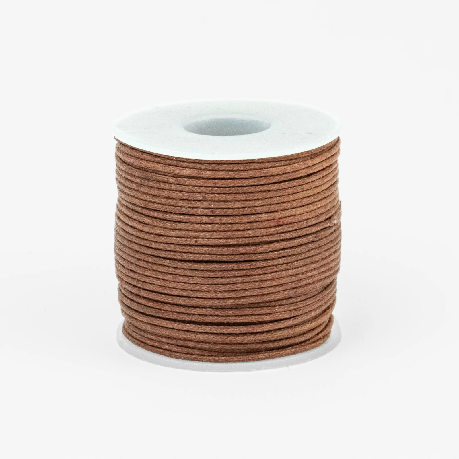 Beazu Waxed Cotton Cord - 0.5mm - Brown