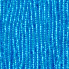 Czech Seed Beads, 11/0 - Transparent Medium Aquamarine (strung)