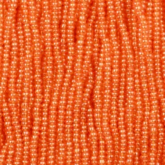 Czech Seed Beads, 11/0 - Transparent Lustre Light Orange (strung)