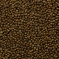 Czech Seed Beads, 11/0 - Metallic Bronze Copper (loose)