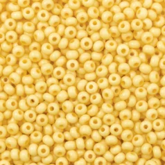 Czech Seed Beads, 8/0 - Opaque Bone (loose)