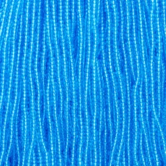 Czech Seed Beads, 11/0 - Transparent Aqua (strung)