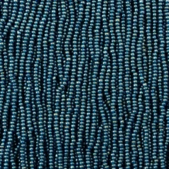 Czech Seed Beads, 11/0 - Transparent Lustre Montana Blue (strung)
