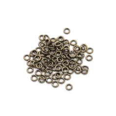 Jumpring 4mm 19 Gauge Antique Brass  Nickel Free