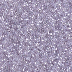 Miyuki Delica - 11/0 - Lined Crystal Pale Lavender DB-241