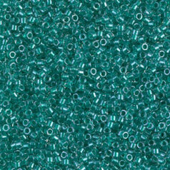 Miyuki Delica - 11/0 - Sparkling Teal Lined Crystal DB-918