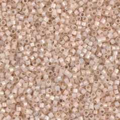 Miyuki Delica - 11/0 - Silverlined Pale Peach Opal DB-1452