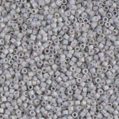 Miyuki Delica - 11/0 - Matte Opaque Light Smoke AB DB-1528