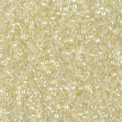 Miyuki Delica - 11/0 - Peal Lined Transparent Pale Yellow AB DB-1676