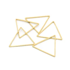 Brass Triangle Charm 29x1.0x1.0mm