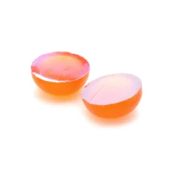 Alternative view of Transparent Round Cabochon- Orange