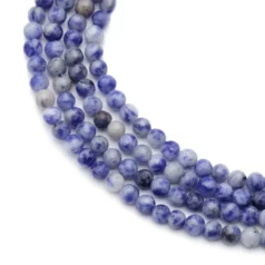 Blue Spot Jasper 4mm Round