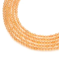 Natural Citrine 3mm Round