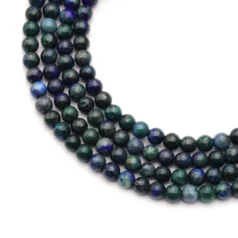 Dyed Chrysocolla 4mm Round beads