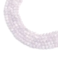 Kunzite 3mm Faceted Round A Grade