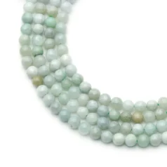 Burmeses Green Jade 4mm Round
