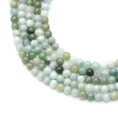 Natural Burmese Jade 4mm Round