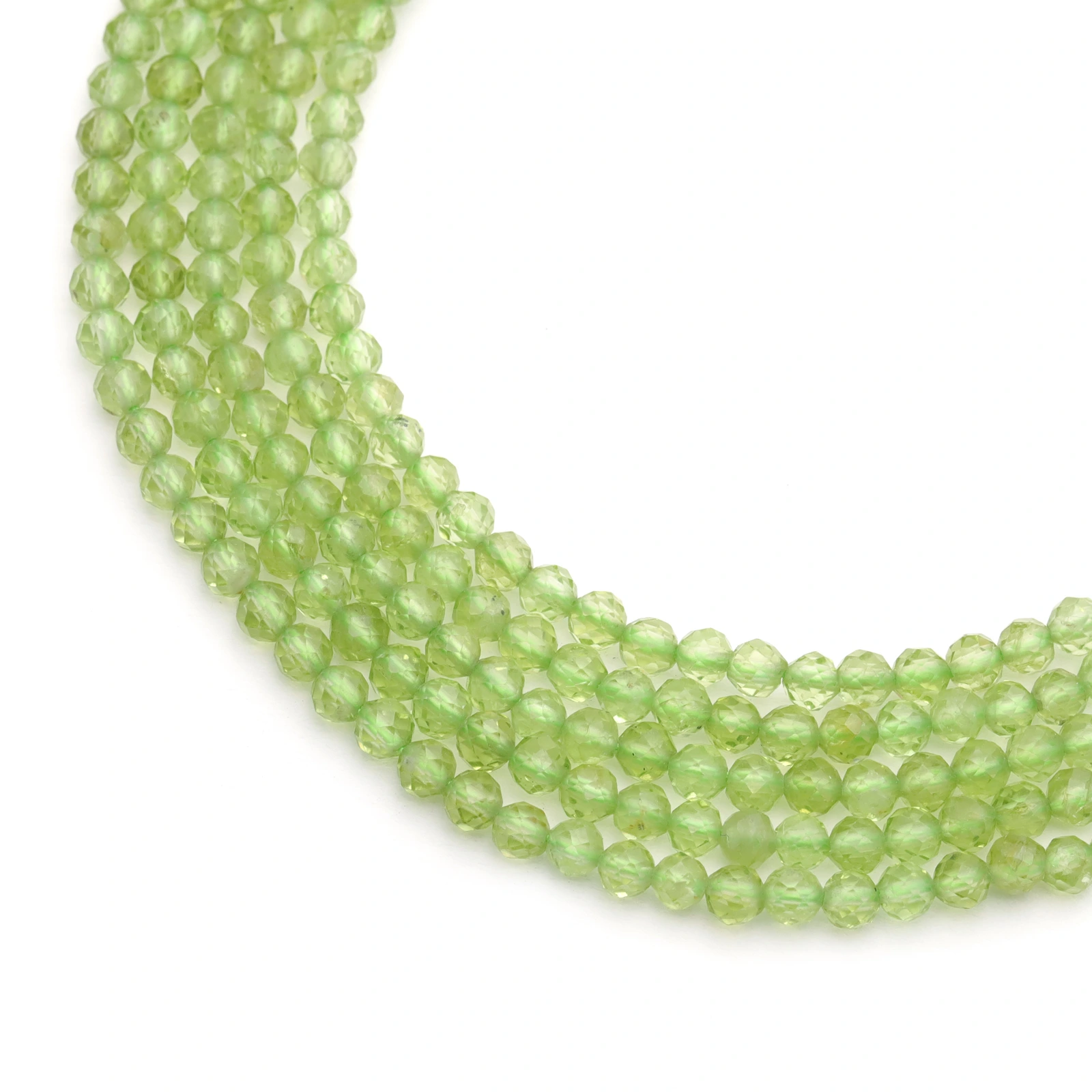Peridot 3mm Faceted Round