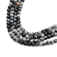 Snow Flake 4mm Round