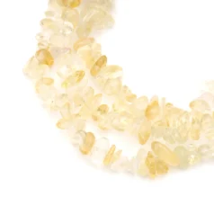 Natural Citrine Chips Approx 5 x 8mm 32 inches