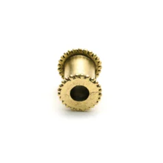 Alternative view of Channel Bead Core Antique Gold Plate OD:13 x 11.1 x 1mm