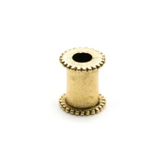 Channel Bead Core Antique Gold Plate OD:13 x 11.1 x 1mm
