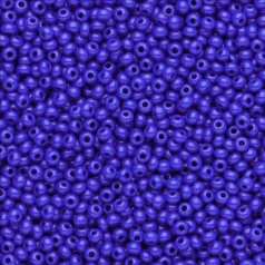 Czech Seed Beads, 10/0 - Opaque Royal (loose)