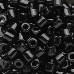 Preciosa  Rola Beads, Opaque Size 7.7mm - Black (loose)