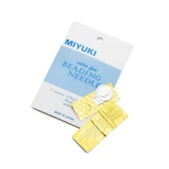 Miyuki Extra Fine Beading Needles (6 needles & threader/pack)