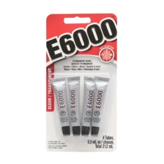 E6000 Glue Mini 4 pack - Transparent (5.3ml)