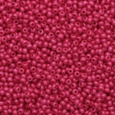 Czech Seed Beads, 10/0 – Terra Intensive Red (loose)