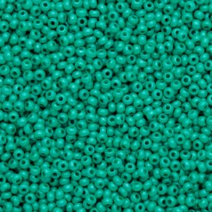 Czech Seed Beads, 10/0 – Terra Intensive Dark Green (loose)