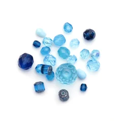 Bead, Czech firepolish, faceted shapes, sizes 5mm, 8mm, 15mm  (hole size 1.2-1.4mm), AQUA