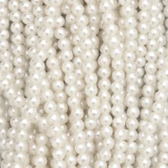 Japanese Acrylic Peal 4mm White