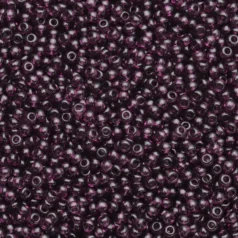 Czech Seed Beads, 10/0 - Transparent Amethyst (loose)